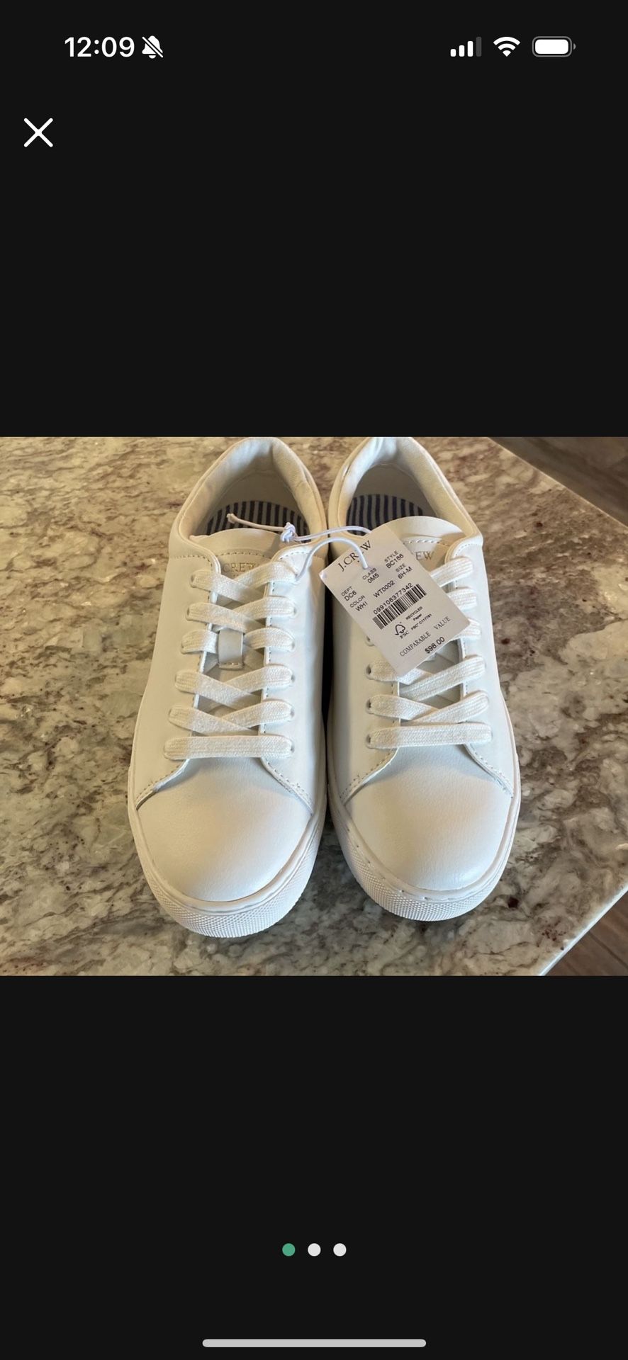 White Leather Sneakers