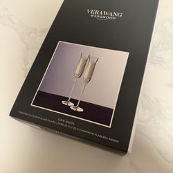 Wedding Gift Vera Wang Love Knots Flutes