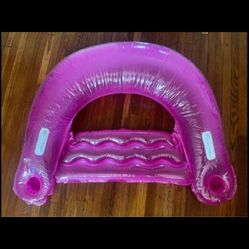 Pink Inflatable Pool Chair
