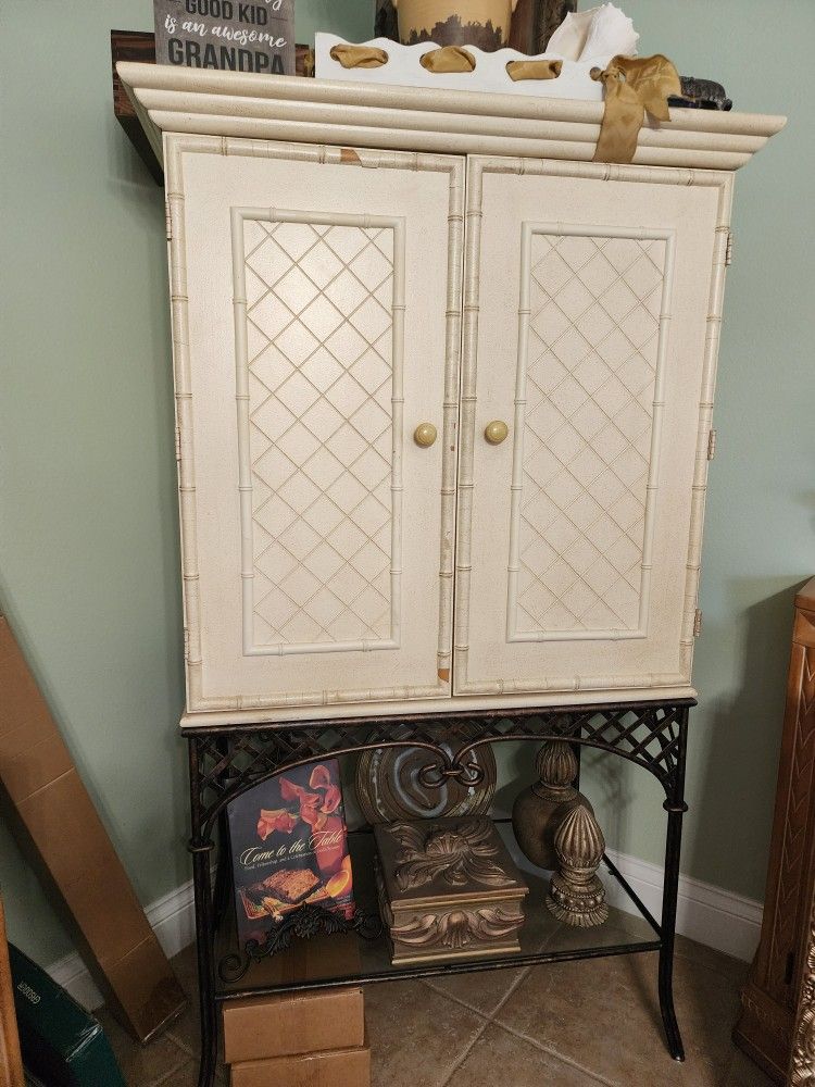 Wrought IRON cabinet