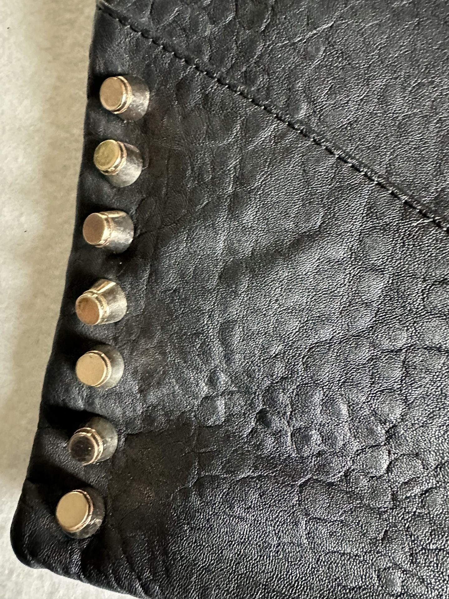 Leather Envelope Handbag