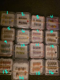 Press on nails.