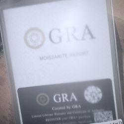 GRA Moissanite   Diamond   Tennis Chain