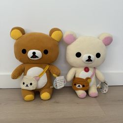 Rilakkuma Large Plushies With Tags