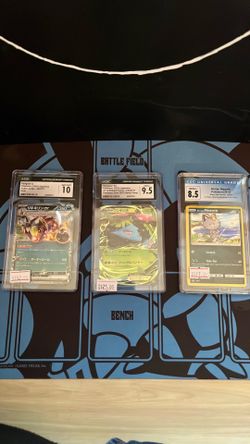 CGC graded Pokemon Cards