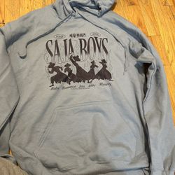 Saja Boys Blue Hoodie
