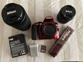 Nikon D3400 DSLR Camera with Two Lenses