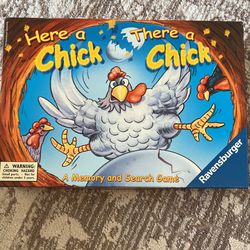 Rare! Here a Chick There a Chick Game by Ravensburger Ages 4+ COMPLETE