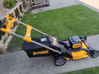 20 VOLT DEWALT BRUSHLESS 21" transmission lawn mower tool only $$200