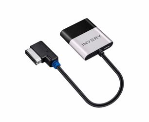 INVERY Airdual Bluetooth Adapter Receiver for Audi MMI AMI Music Interface Check Compatibility Before Order, Compatible for Audi Concert/Symphony/AMI/