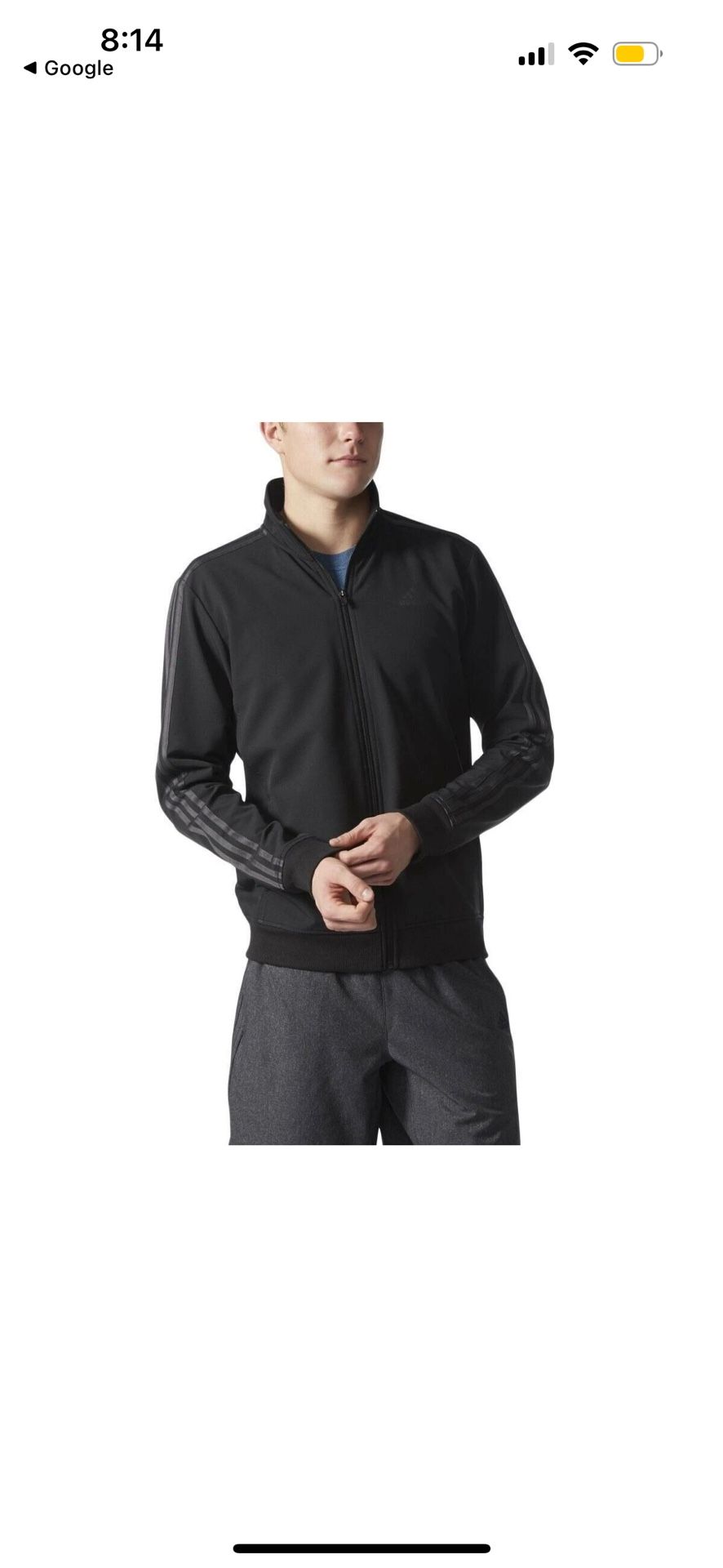 Mens Adidas Athletics Defender Jacket Black S