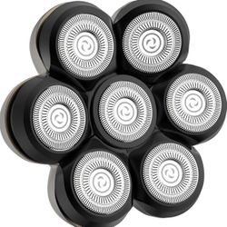 7 Blades Head Shaver Replacement Heads, Shaver Blade Heads Replacement for Electric Razor for Men