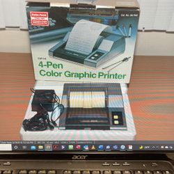 TRS-80 GP-115 4-Pen Color Graphic Plotter Printer Radio Shack
