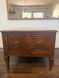 Vintage Antique low end table/ storage chest