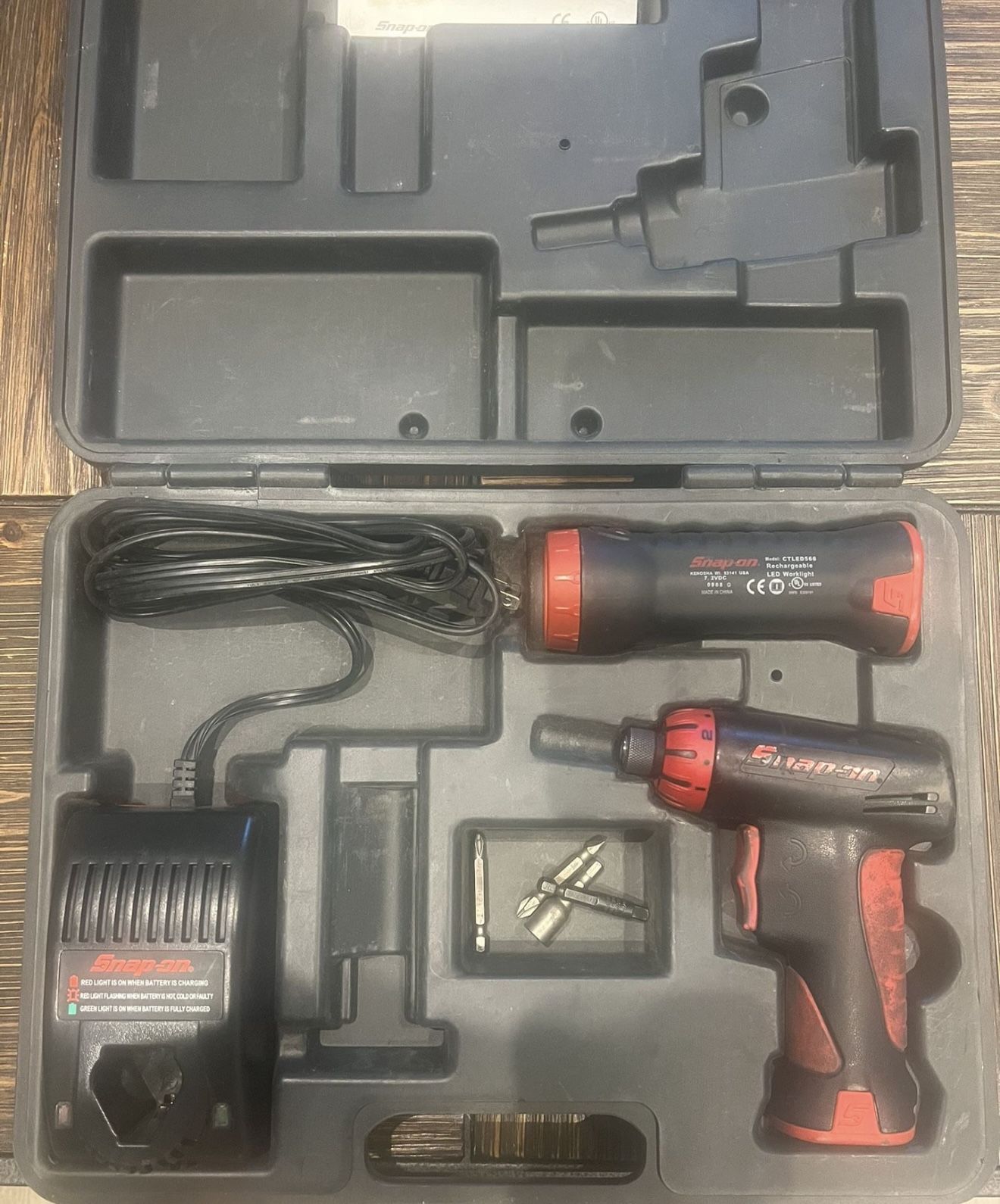 Snap On Drill Flashlight Batteries