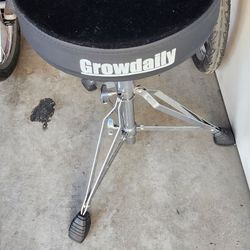 Drum Throne Seat,Adjustable Stool Drum Universal Thick Padded Drum Throne Drummer 