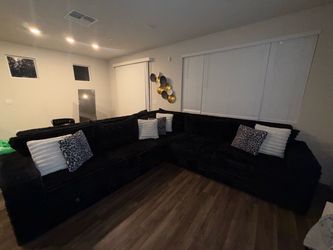 Black couches