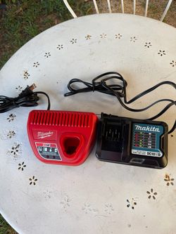 Milwaukee & Makita Battery  Charger