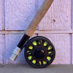 Ross Fly Fishing Rod And Reel, Simms Vest,Rod Case