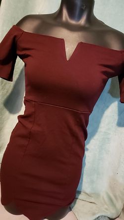 Burgandy Dress