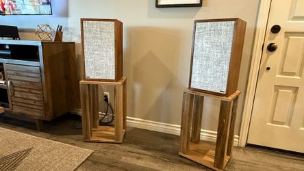 Speaker stands - wood
