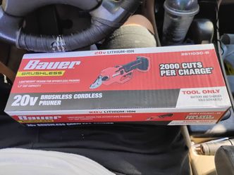 Bauer brushless pruner