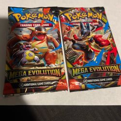 Mega Evolution Base SINGLE packs