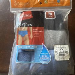 3 Pairs Of Men’s Briefs 