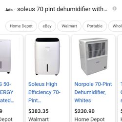 Brand New Dehumidifier