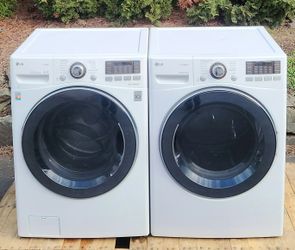 LG Washer And Dryer Electric 