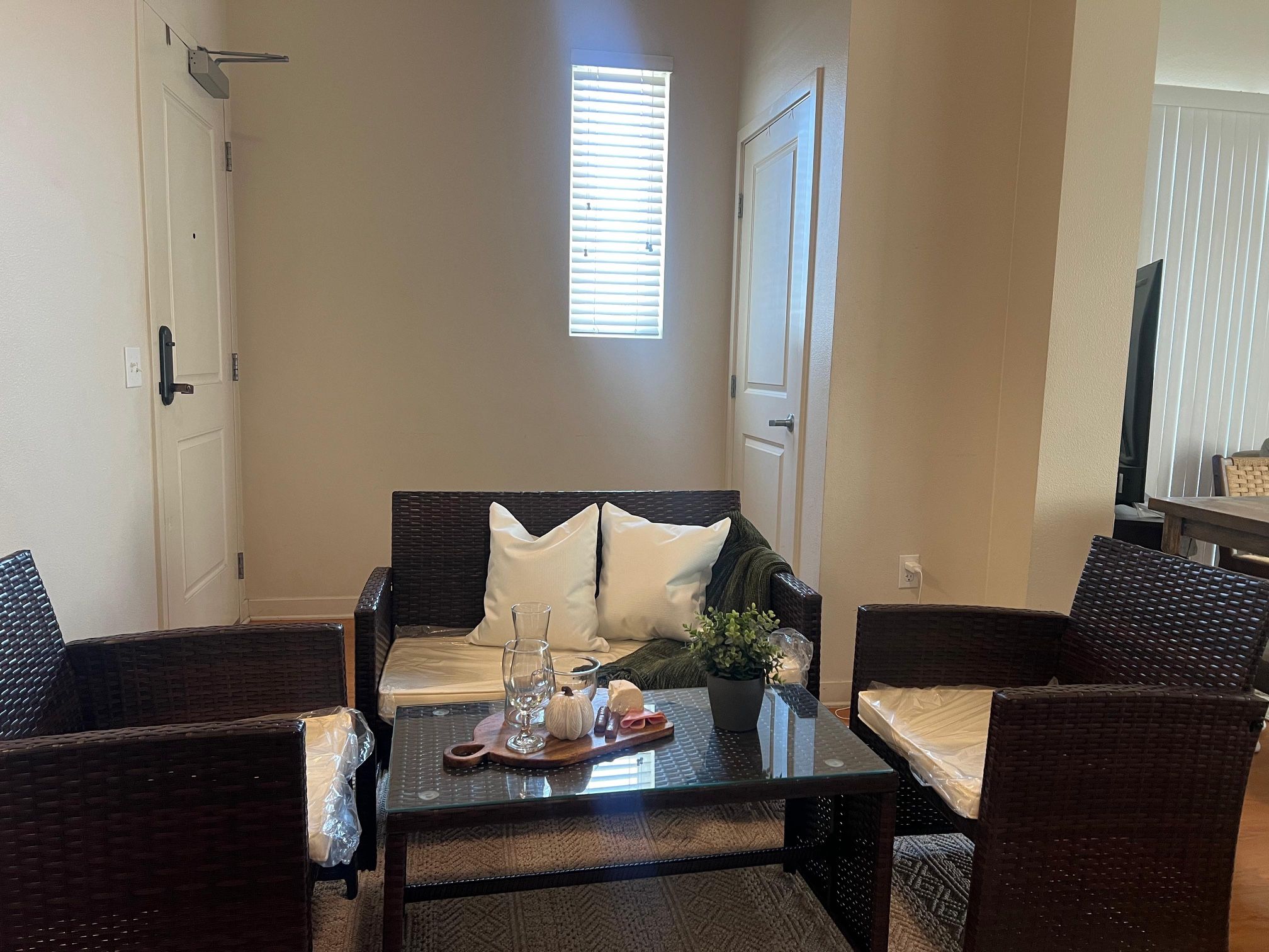 new beautiful furniture outdoor set