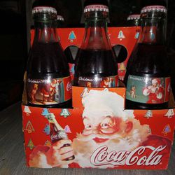 6pk Of Christmas 1995 Cokes