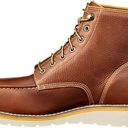
NEW SZ 13 Carhartt Men WATERPROOF Work Boots Wedge Soft Moc Toe 6-inch