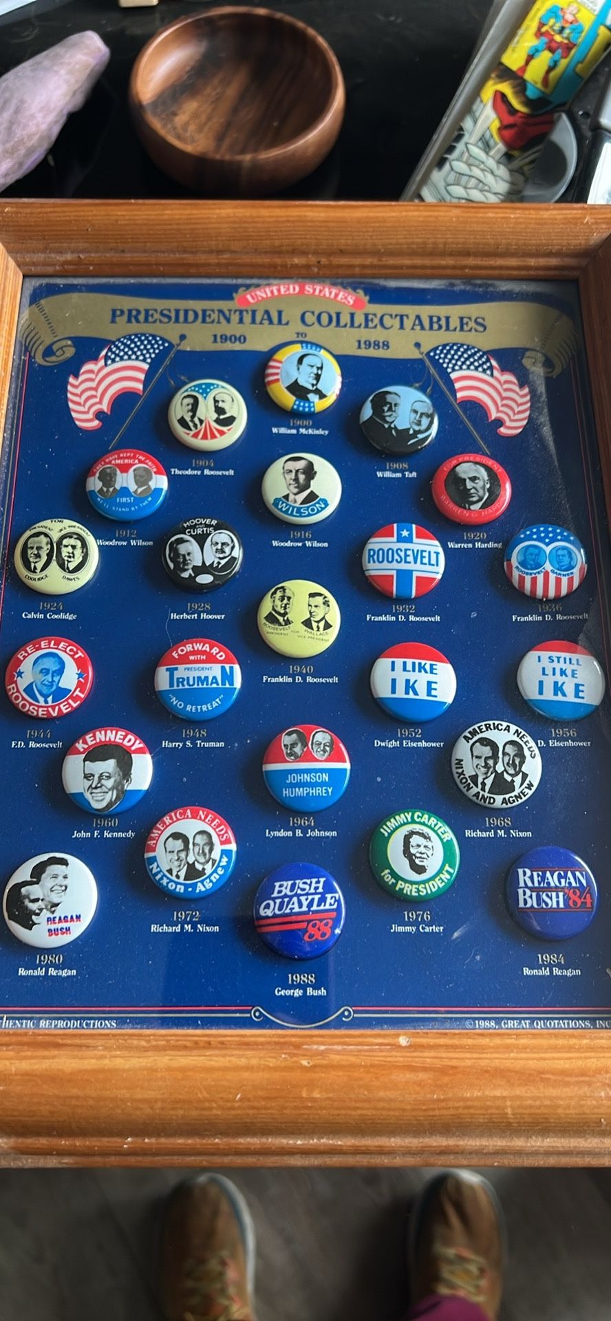 Presidential Pin Replica