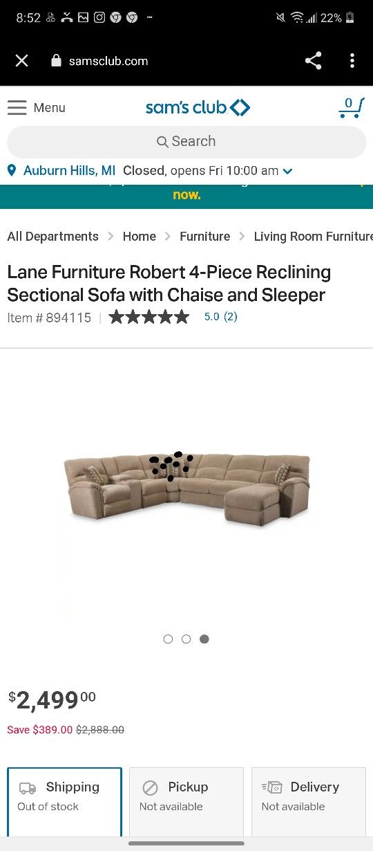 Sectional Sofa With Chaise And Sleeper