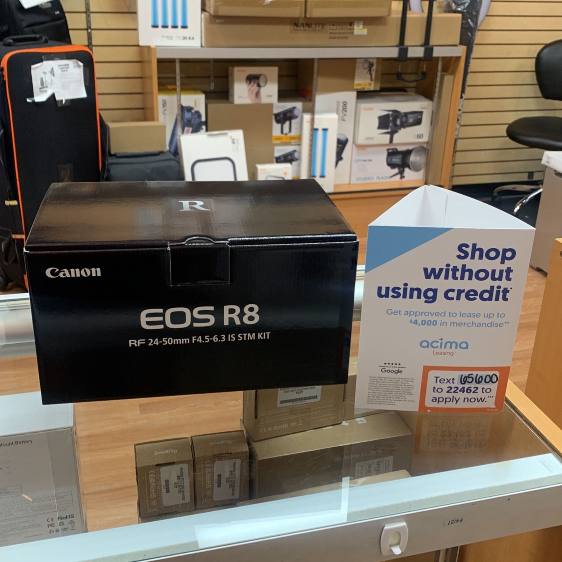 Canon EOS R8 Camera With 24-50mm F4.5-6.3 STM Lens Kit