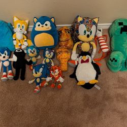 Mixed Stuffed Animals 