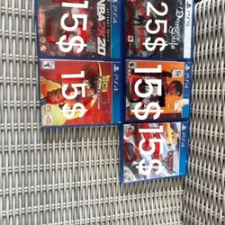 PS4 And PS5 Video Games