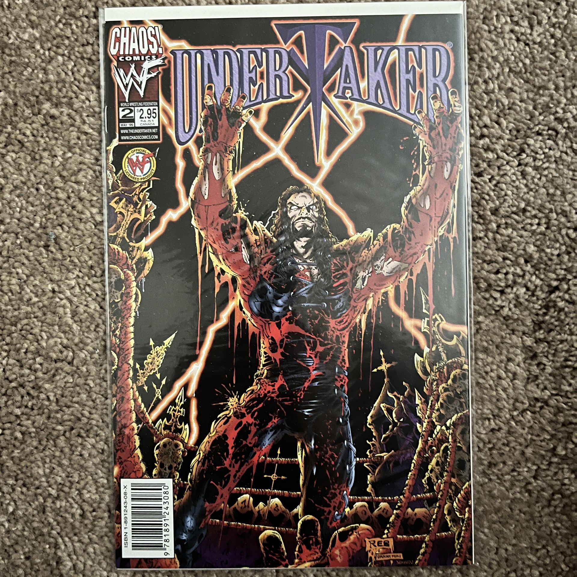 Undertaker #2 And #3 Chaos Comics