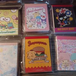 Sanrio Memo Pads Each $5