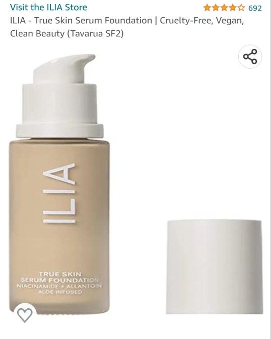 ILIA True Skin Serum Foundation (Tavarua SF2)