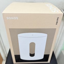 Sonos Sub Mini Wireless Subwoofer - White ( Brand New )