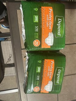 Depends Protection With Tabs 