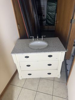 Bathroom Sink And Vanity