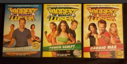 The Biggest Loser workout DVD Set of 3