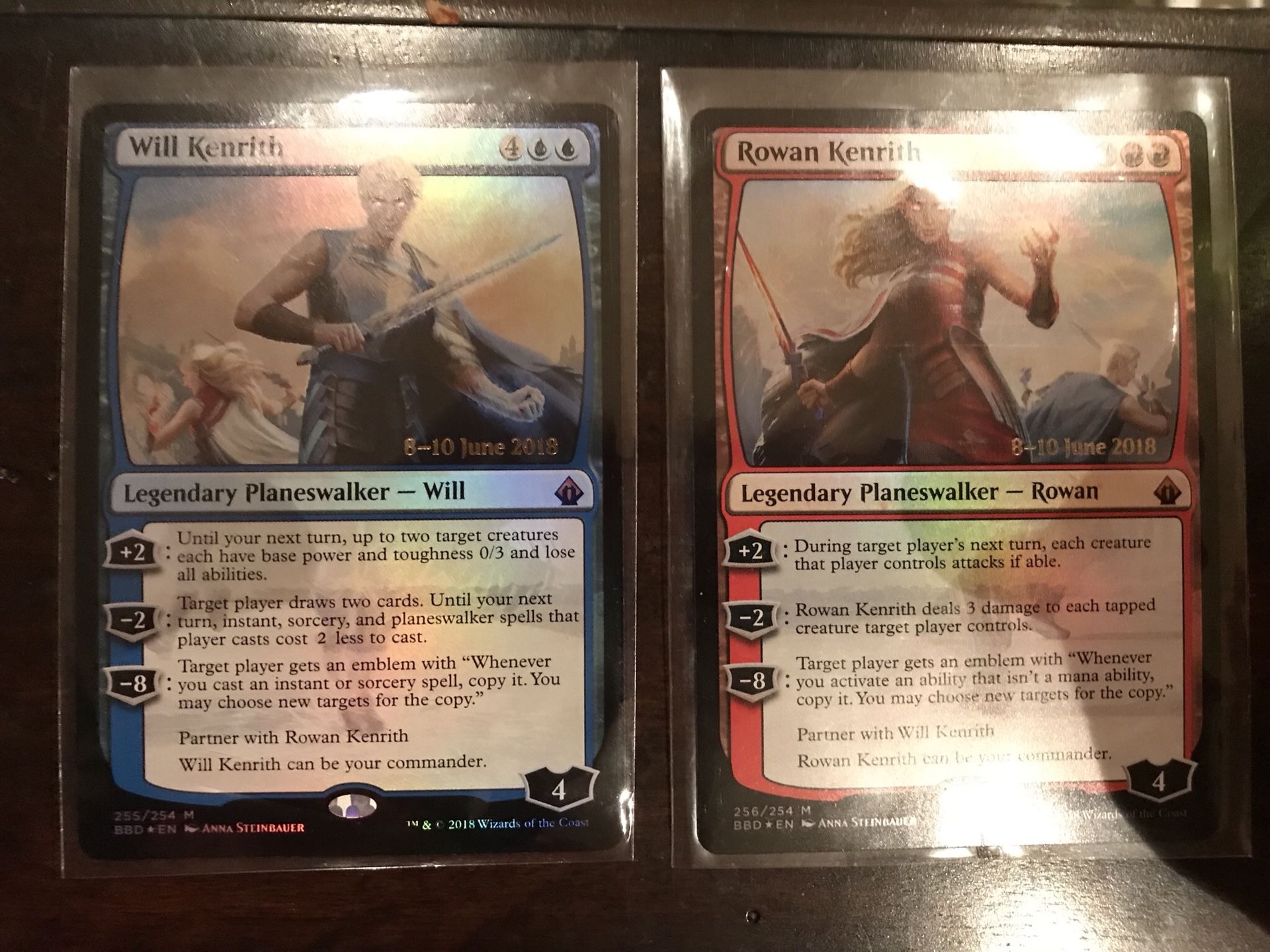 MTG FOIL Will and Rowen Kenrith Magic The Gathering mtg