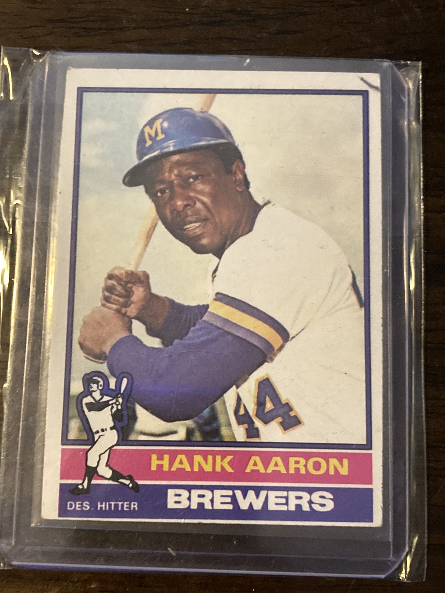 1976 Topps #550 Hank Aaron Sports Card