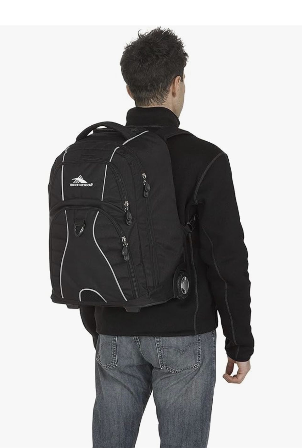 High Sierra Freewheel Wheeled Laptop Backpack