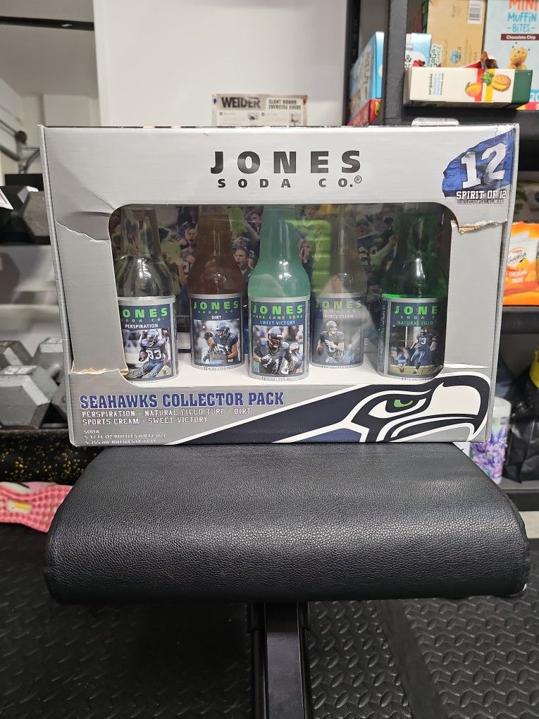 Seahawks Jones Soda Collector Pack 2007