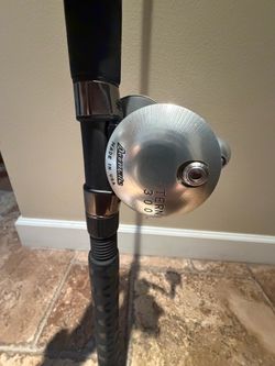 Graftech GIS80M 15-25lb rod with Accurate Tern 300 twin star drag reel